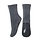 Cotton socks with anti-slip Dark Grey Melange 497