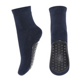 Cotton socks with anti-slip Navy 807