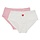 BASIC 2 PACK GIRL UNDERPANTS - Lilac/White