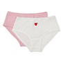 BASIC 2 PACK GIRL UNDERPANTS - Lilac/White