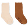 Konges Slojd 2 PACK TERRY SOCKS - SUN KISS/LEATHER BROWN Konges Slojd 2 PACK TERRY SOCKS - SUN KISS/LEATHER BROWN