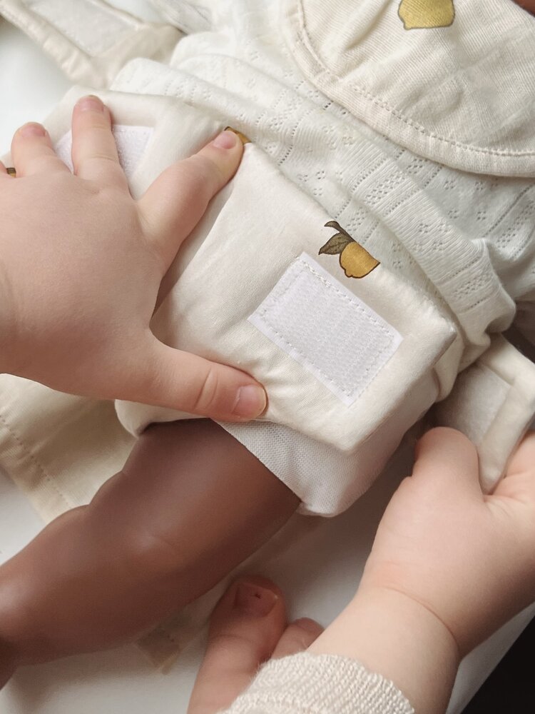 Konges Slojd DOLL NURSERY SET - lemon