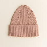 Hvid Babymuts beanie Fonzie NEWBORN Rose
