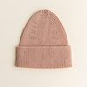 Hvid Babymuts beanie Fonzie NEWBORN Rose Hvid Babymuts beanie Fonzie NEWBORN Rose