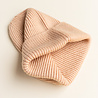 Hvid Babymuts beanie Fonzie NEWBORN Salmon Hvid Babymuts beanie Fonzie NEWBORN Salmon
