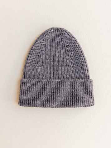 Hvid Beanie Fonzie KIDS - Otter