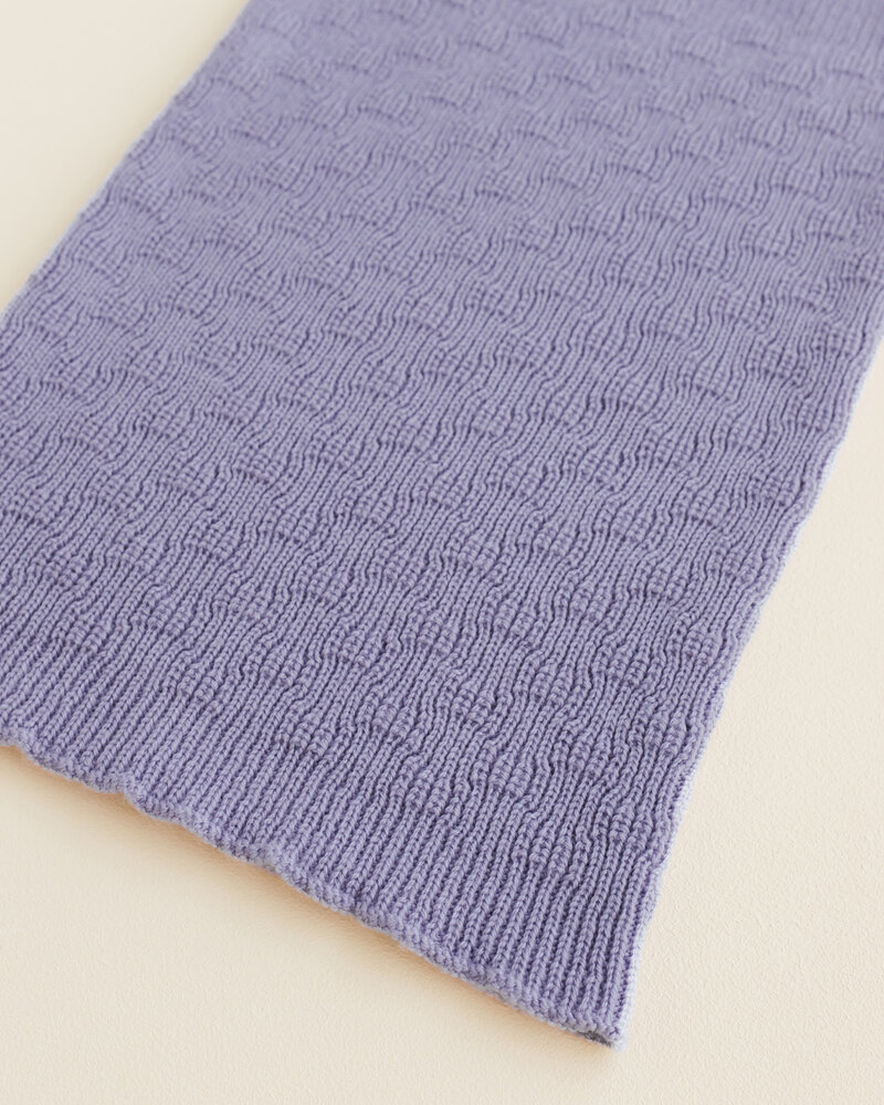 Hvid Tube Scarf Gigi - Lilac
