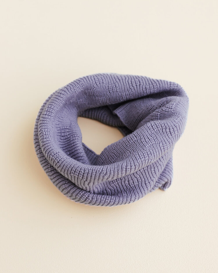 Hvid Tube Scarf Gigi - Lilac
