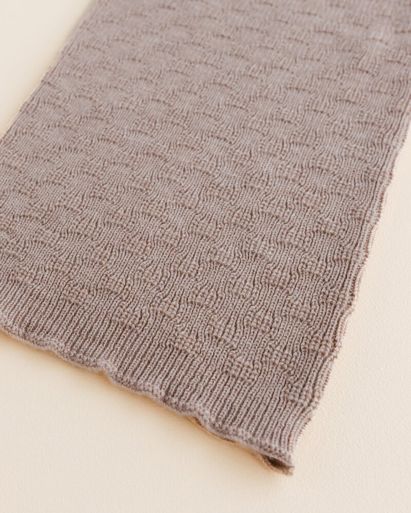 Hvid Tube Scarf Gigi - Sand