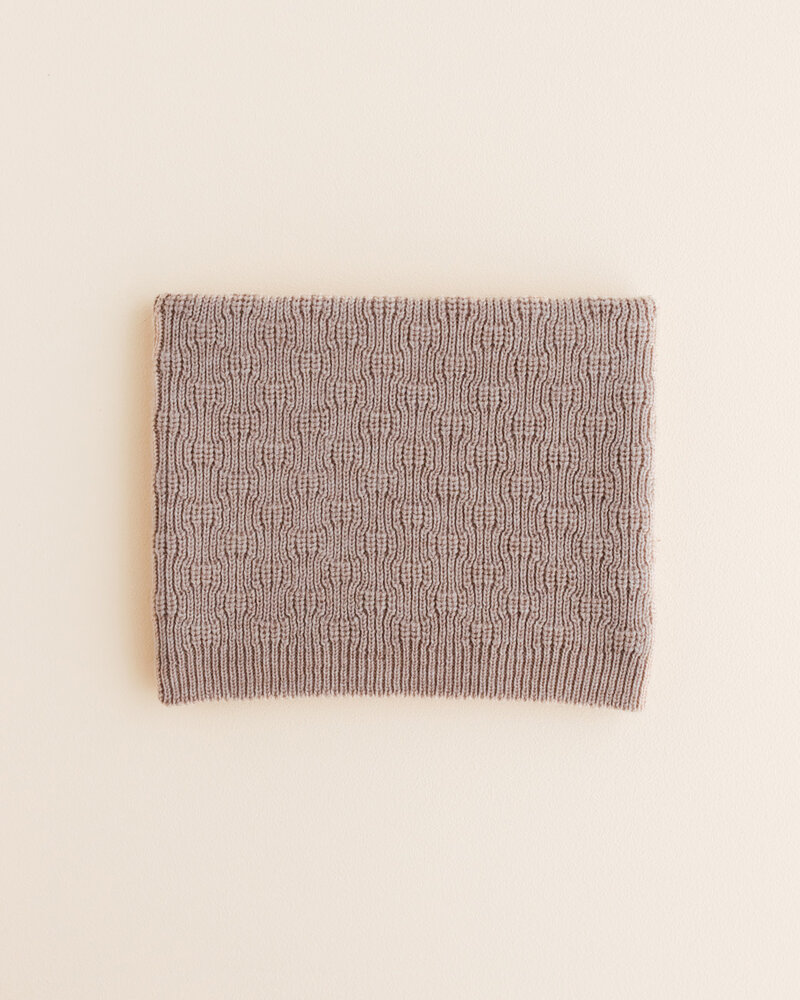 Hvid Tube Scarf Gigi - Sand