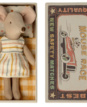 Maileg Big sister mouse in matchbox Maileg Big sister mouse in matchbox