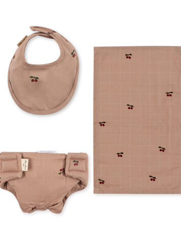 Konges Slojd DOLL NURSERY SET - cherry blush
