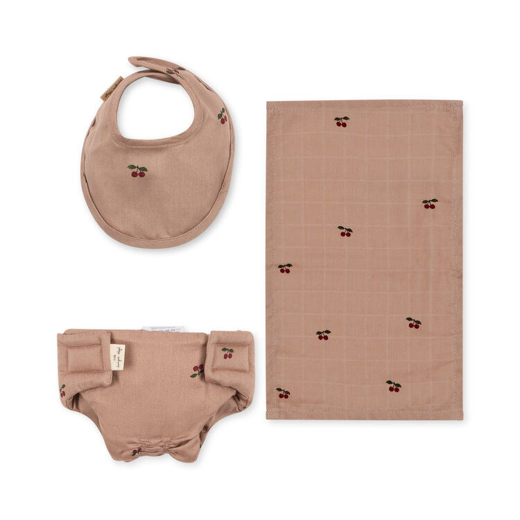 Konges Slojd DOLL NURSERY SET - cherry blush