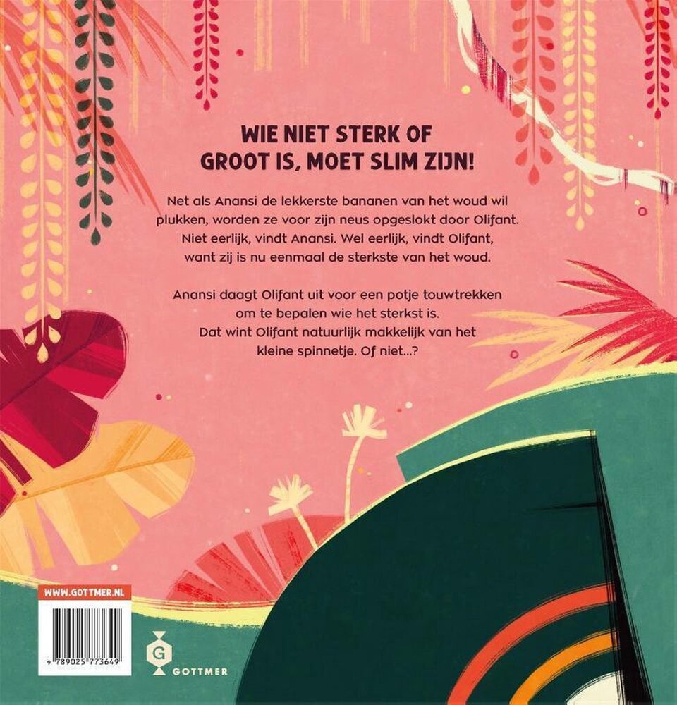 Boeken Anansi de spin - sterker dan olifant