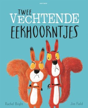 Boeken Twee vechtende eekhoorntjes