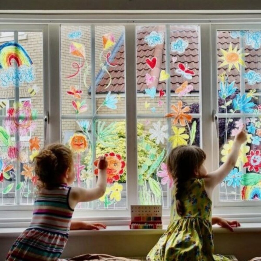 Kitpas large (raam) krijt 12pcs