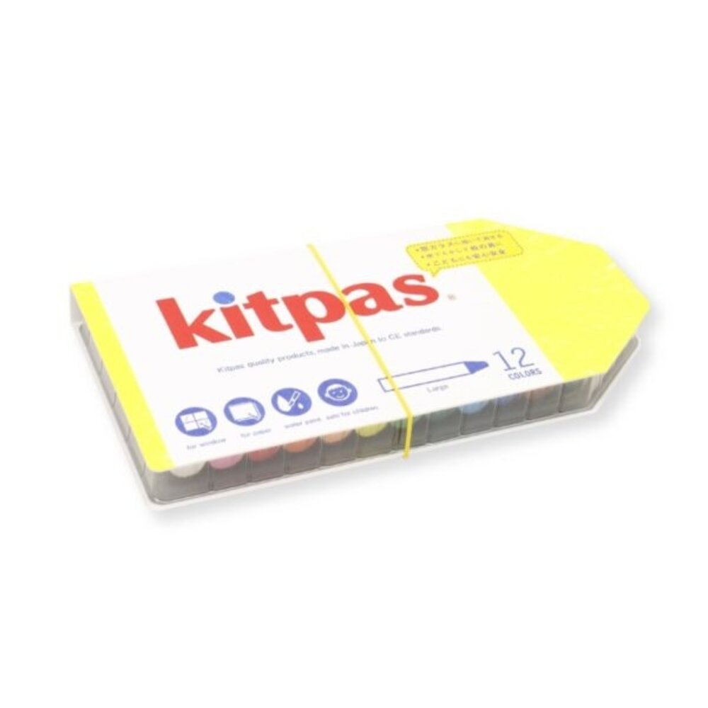 Kitpas large (raam) krijt 12pcs