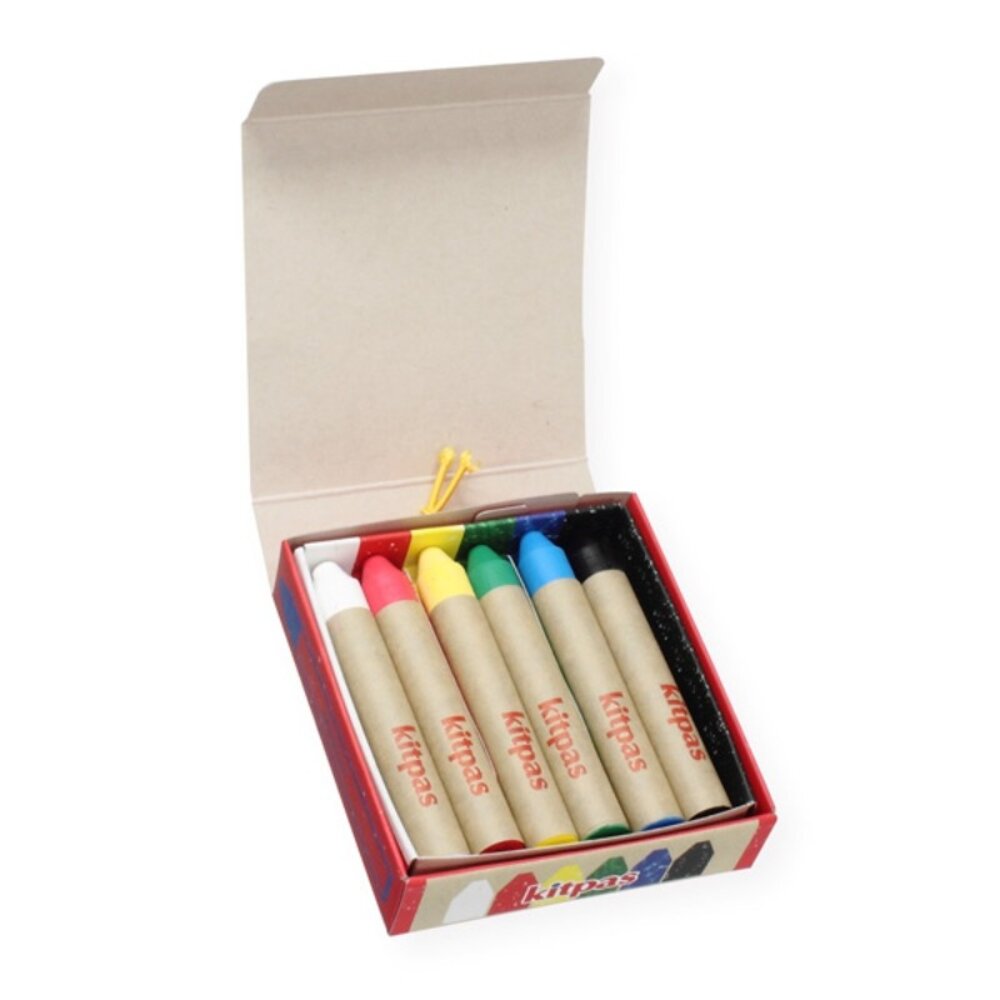 Kitpas medium (raam) krijt 6pcs Kitpas medium (raam) krijt 6pcs