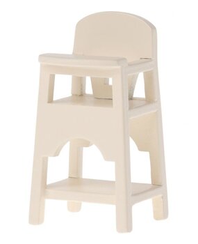 Maileg High chair, Mouse - Off white Maileg High chair, Mouse - Off white