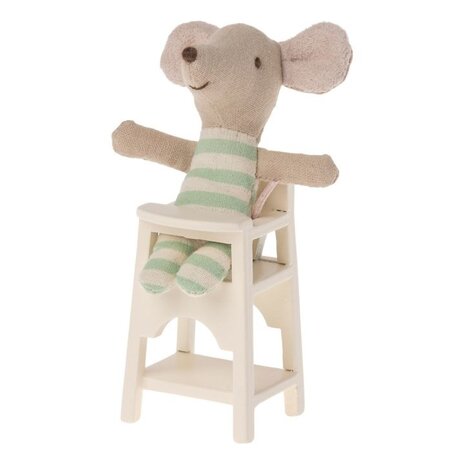 Maileg High chair, Mouse - Off white - kinderstoel Maileg High chair, Mouse - Off white - kinderstoel