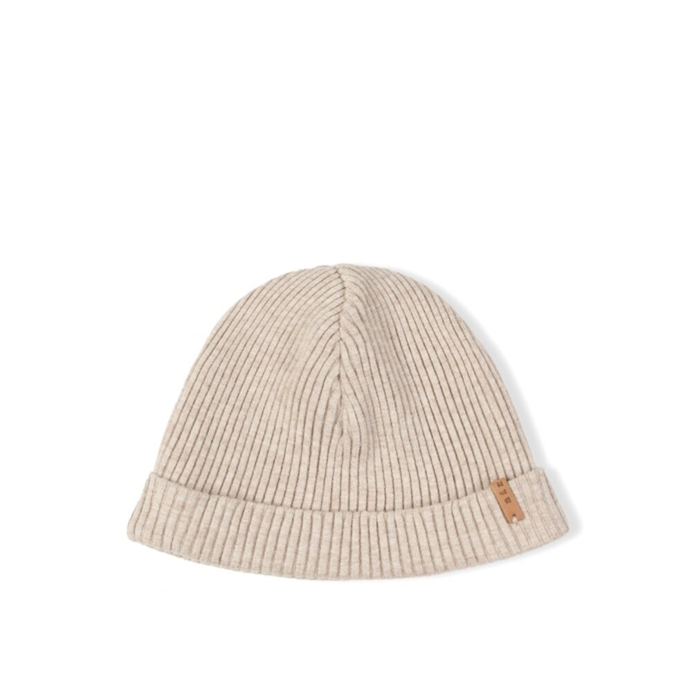 Nixnut Rib Beanie Beige 50/56 Nixnut Rib Beanie Beige 50/56