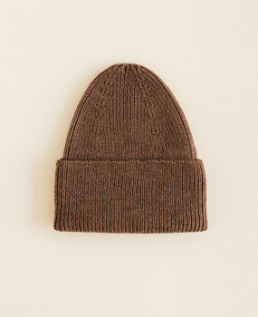 Hvid Babymuts beanie Fonzie NEWBORN Mocha Hvid Babymuts beanie Fonzie NEWBORN Mocha