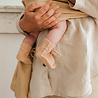 Hvid Babyslofjes booties Apricot – Merinowol Hvid Babyslofjes booties Apricot – Merinowol