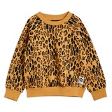 Mini Rodini Basic leopard sweatshirt - beige Mini Rodini Basic leopard sweatshirt - beige