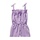 Woven jumpsuit loose Lilac breeze