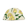 Mini Rodini Flowers aop baby beanie yellow - Chapter 2 Mini Rodini Flowers aop baby beanie yellow - Chapter 2