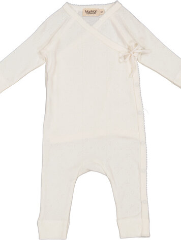 MarMar Copenhagen Rula Modal Pointelle Body New Born - 0153 Cloud
