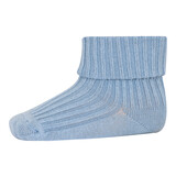 MP Denmark 10 533 1468 Cotton rib baby socks Dusty Blue MP Denmark 10 533 1468 Cotton rib baby socks Dusty Blue