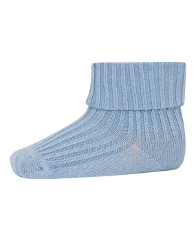 MP Denmark 10 533 1468 Cotton rib baby socks Dusty Blue MP Denmark 10 533 1468 Cotton rib baby socks Dusty Blue