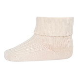 MP Denmark 10 533 4109 Cotton rib baby socks Ecru MP Denmark 10 533 4109 Cotton rib baby socks Ecru