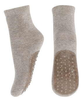 MP Denmark 10 7953 489 Cotton socks with anti-slip Light Brown Melange MP Denmark 10 7953 489 Cotton socks with anti-slip Light Brown Melange