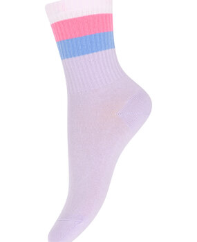 MP Denmark 30 22112 703 Wide stripes socks Cloud Lilac MP Denmark 30 22112 703 Wide stripes socks Cloud Lilac