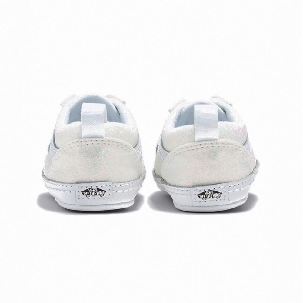 Vans Old skool crib glitter white baby Vans Old skool crib glitter white baby
