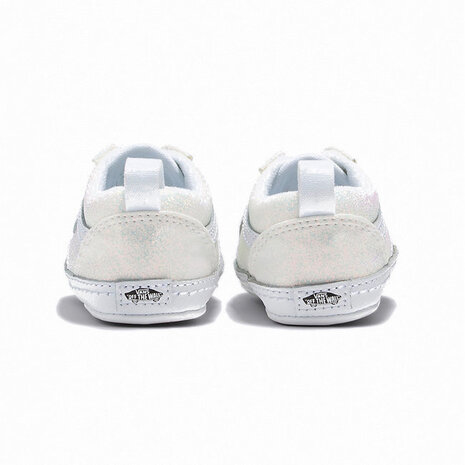Vans Old skool crib glitter white baby Vans Old skool crib glitter white baby