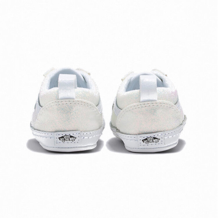 Vans Old skool crib glitter white baby