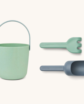 Liewood Donny beach set - 1077 Dusty mint multi mix