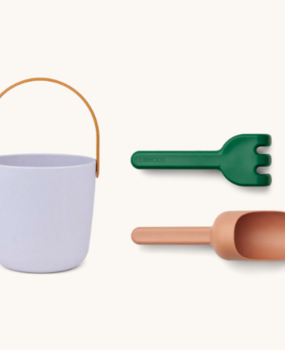 Liewood Donny beach set - 1087 Garden green multi mix