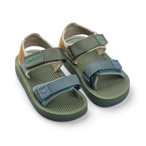 Liewood Monty Sandals - 9311 Hunter green multi mix Liewood Monty Sandals - 9311 Hunter green multi mix
