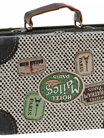 Maileg Small suitcase Travel Off White
