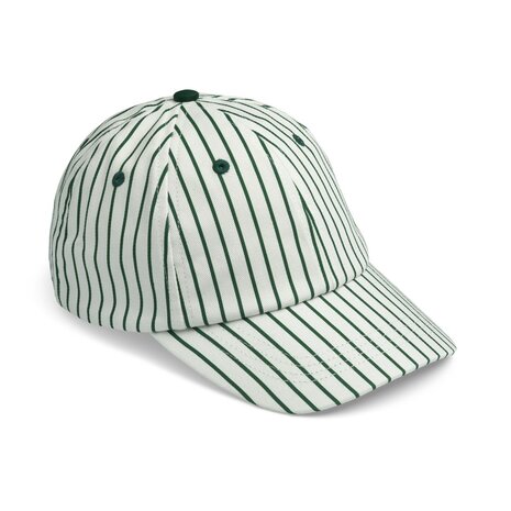 Liewood Danny cap - 1484 Y/D stripes Garden green / Creme de la creme Liewood Danny cap - 1484 Y/D stripes Garden green / Creme de la creme
