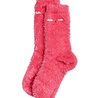 Mini Rodini Cat eyes fluffy 1-pack socks pink Mini Rodini Cat eyes fluffy 1-pack socks pink