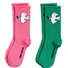 Mini Rodini Peace dove 2-pack socks Mini Rodini Peace dove 2-pack socks