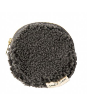 Studio Noos Dark Grey teddy wallet Studio Noos Dark Grey teddy wallet