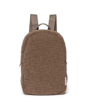 Studio Noos Brown teddy MIDI backpack