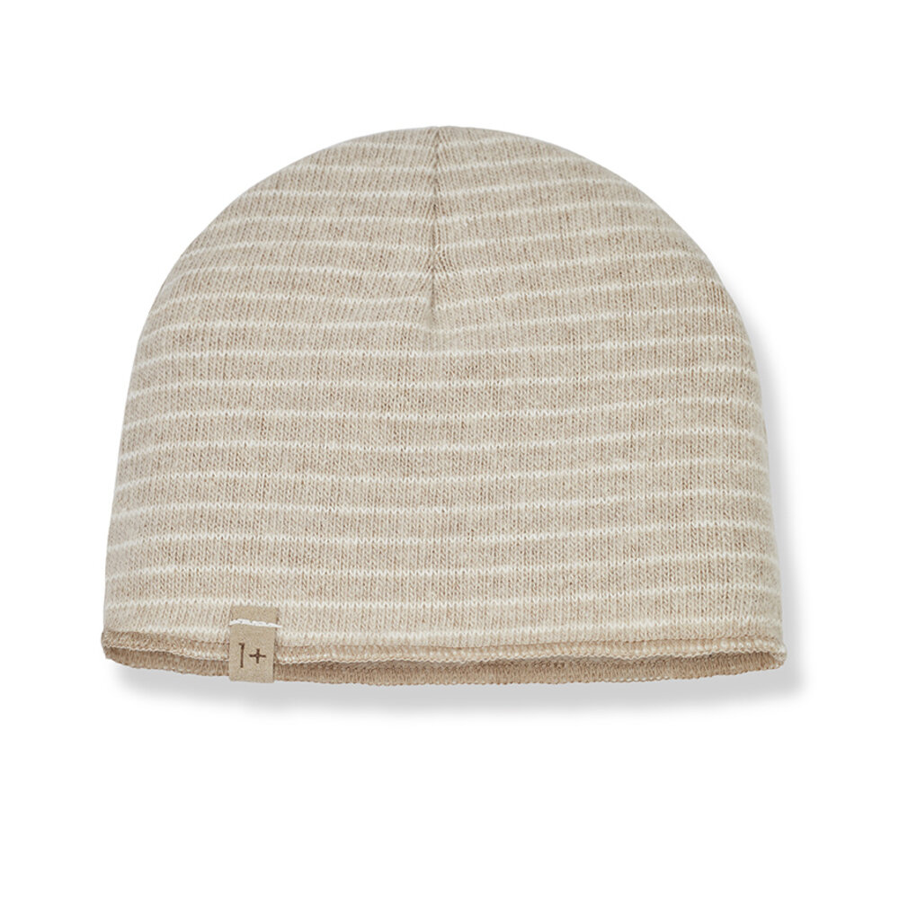 1+ in the family HONORE beanie beige T1