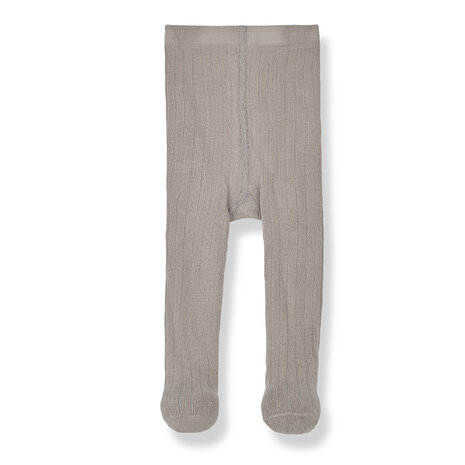 1+ in the family SIRA plain rib tights taupe